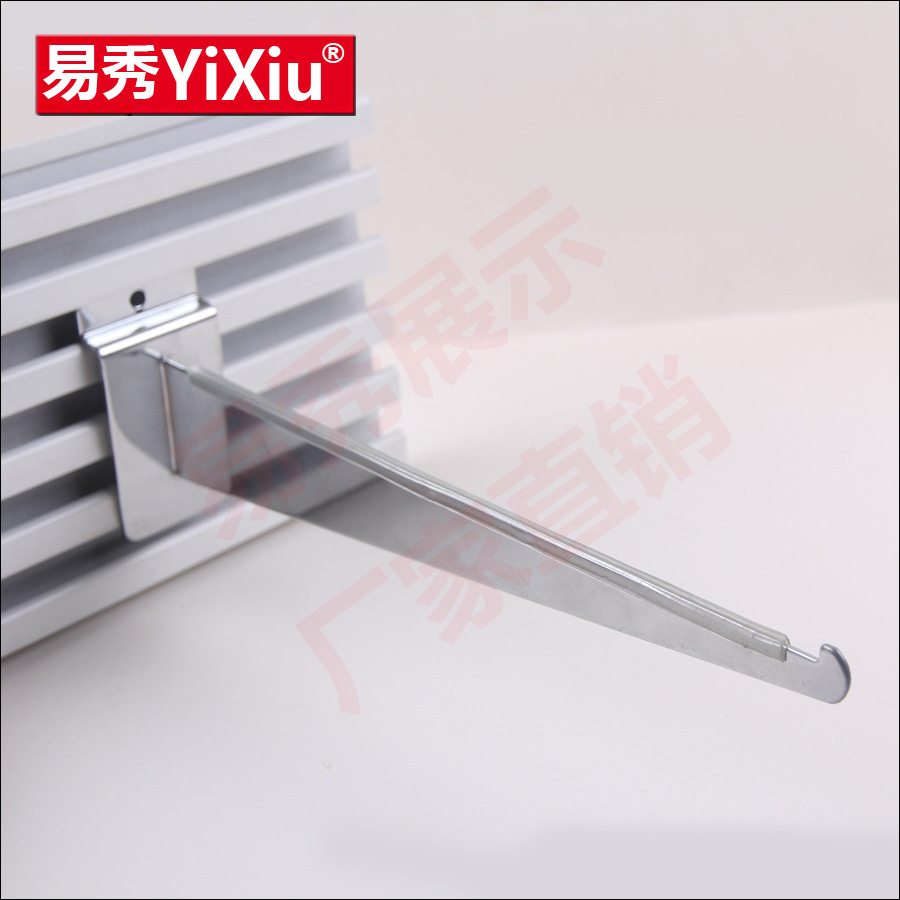 易秀 木板三角支撑 商超服装店玻璃层板支架 万用板K-10玻璃托