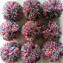 厂家直供  4CM花色开司米毛球  毛线球  濑兔毛球   冰岛毛球