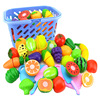 Realistic kitchen, fruit toy, children's family set for cutting, wholesale