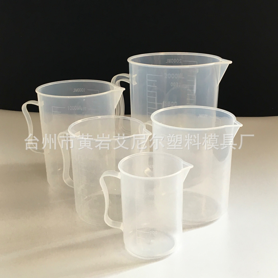 Fabricante de suministro directo de tazas de medición de plástico con escala de cocina horneado taza de medición de gran capacidad 250 - 5000mL