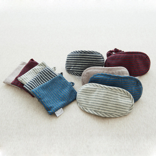 Unbranded Japanese Style Good Quality Eye Mask Gift Nap Eye Mask Cotton Thick Blackout Eye Mask Tencel Travel Eye Mask