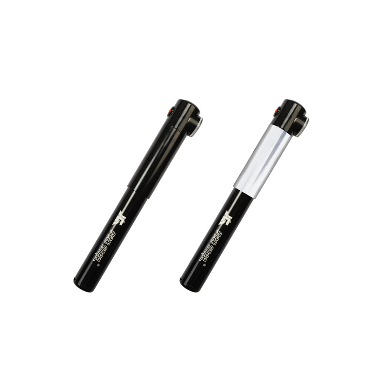 铝合金厂家充气泵高压带表便携速卖通亚马逊自行车打气筒JG-1046