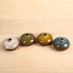 隆利瓷典陶瓷香薰瓶創意迷你陶瓷花瓶擺件裝飾水培鮮花小花瓶大寶