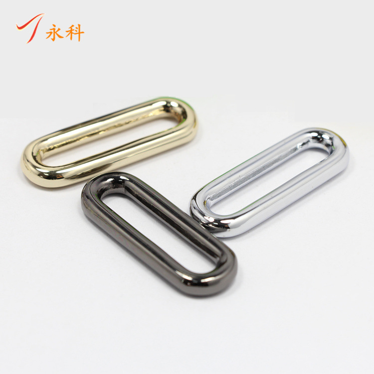 箱包五金配件批发_五金蛋扣_金属椭圆环扣_手挽_女包连接扣质量好