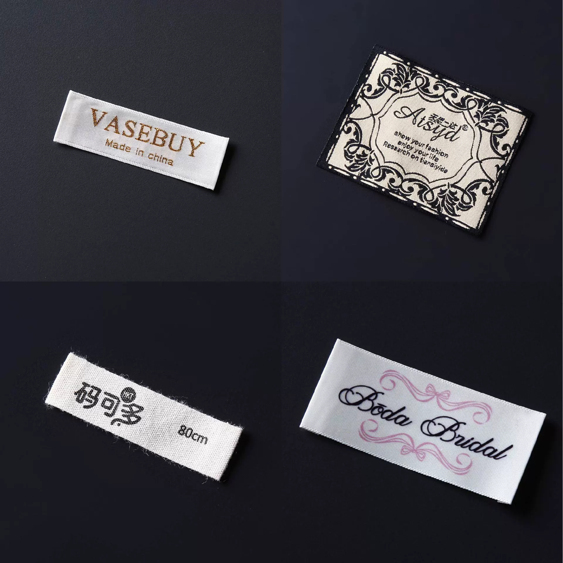 Бесплатная доставка товарный знак воротник этикетка ткачество этикетка хлопок стирка этикетка печать ткачество этикетка цвет ткань этикетка заводская цена