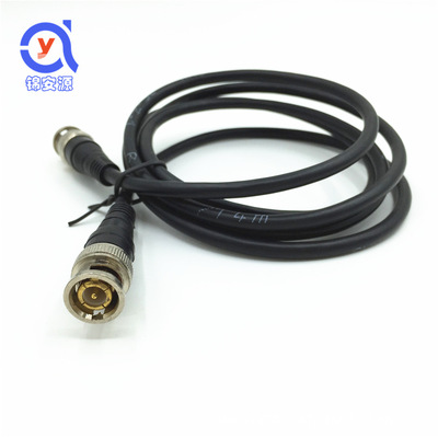 纯铜BNC公对公5米镀金Q9头跳线视频线监控配件同轴高清bnc延长线