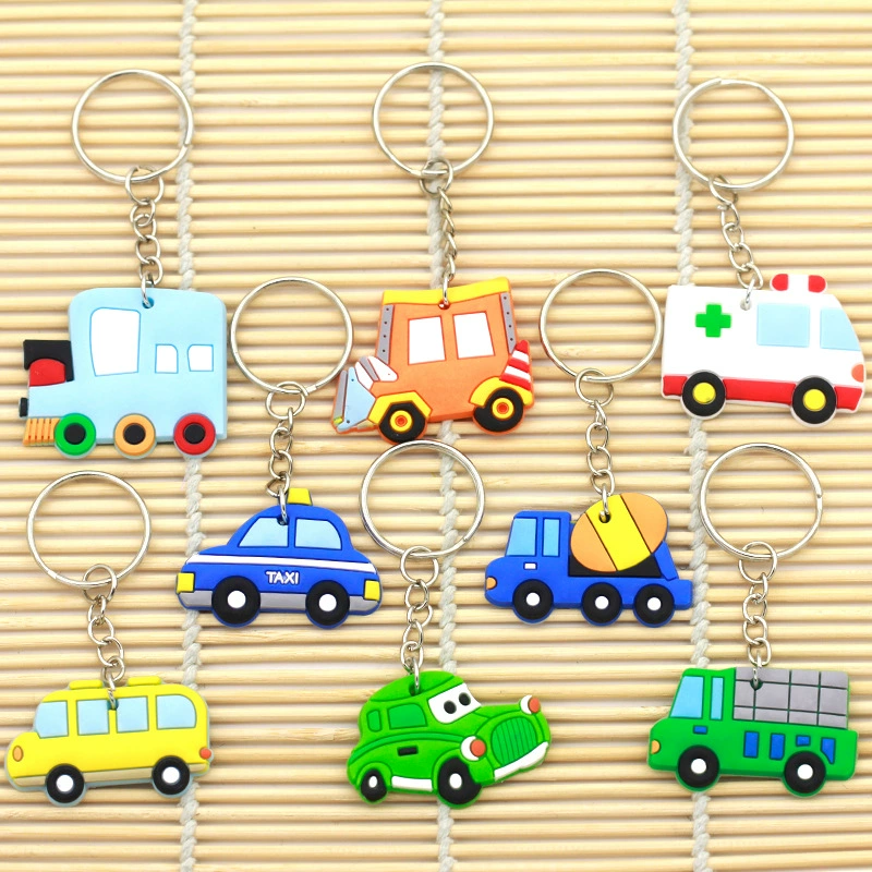 Креативный мультфильм мягкая резина брелок для ключей ПВХ мягкая резина автомобильный брелок кулон силиконовый подарок на заказ
