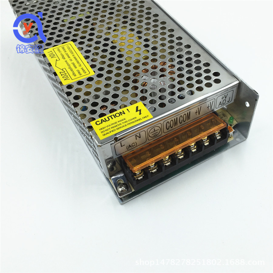 DC12V15A开关电源 监控LED大功率180W开关电源铝合金外壳稳压电源