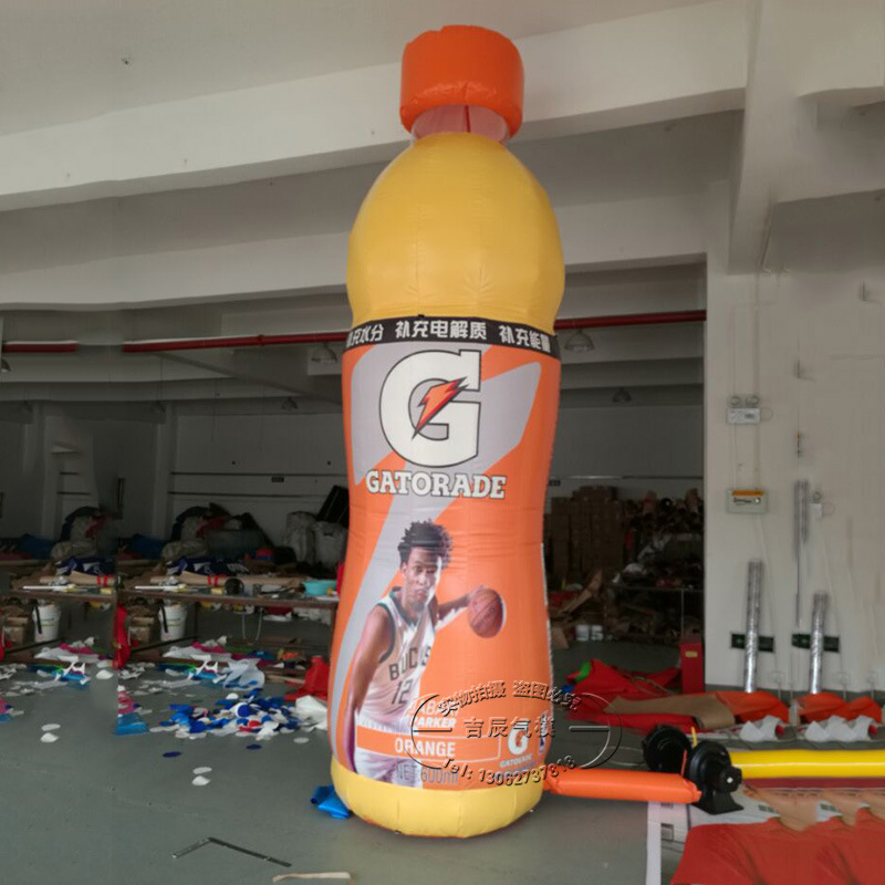 专业定制充气易拉罐  广告气模瓶子 充气模型