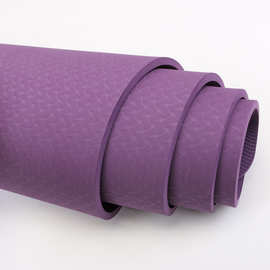 环保单色瑜伽垫TPE加厚8mm  瑜伽馆瑜伽垫子 瑜伽垫批发