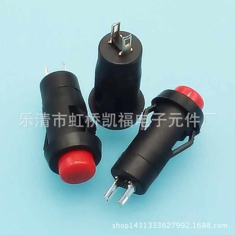 供应DS-211A卡式电源按键开关 DS-213自锁按钮开关开口10MM