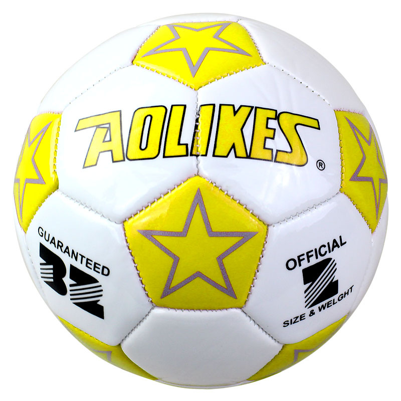 Los niños y los niños pequeños fútbol entretenimiento decoración mini N ° 2 resistente al desgaste iluminación juguetes de fútbol en stock al por mayor