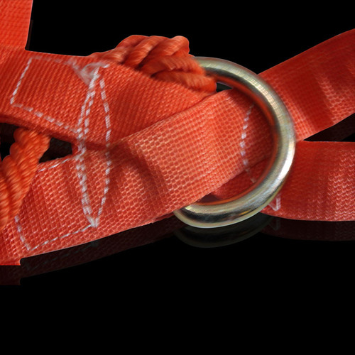 Orange safety belt high-altitude double-back half-body anti-fall safety protection hanging polypropylene material three-meter rope high strength