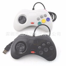 世嘉土星USB手柄 世嘉土星外形USB PC手柄 sega saturn usb控制器