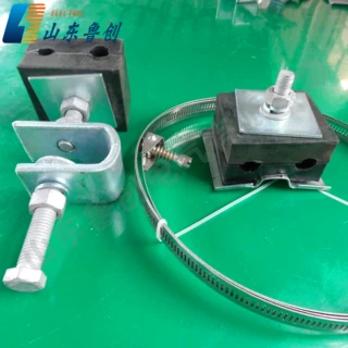 接续塔/终端塔用引下线夹杆用抱箍型导引线夹光缆金具厂家可订货