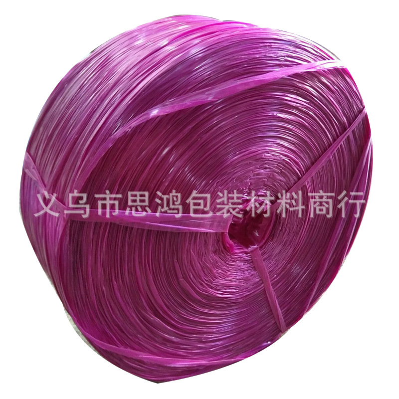 Suministro de cuerda de amarre de nuevo material en stock, cuerdas de plástico para atar en varias especificaciones y colores, venta directa del fabricante, correas a precio especial de mayoreo.