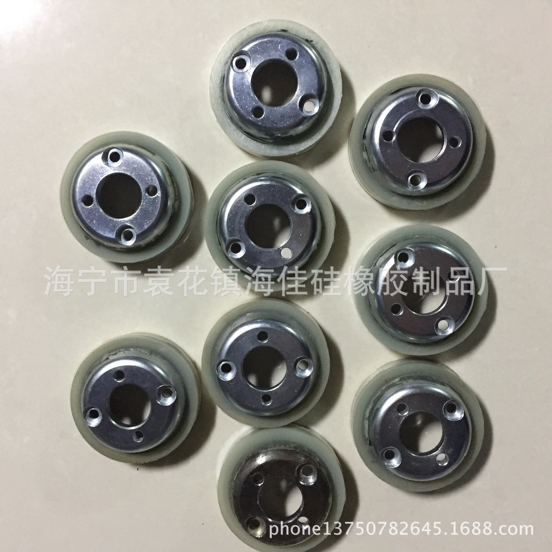 浙江厂家可加工生产硅胶包铜金属件 硅胶包铁件 硅胶包铁制品产品