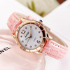 Fashionable swiss watch, quartz belt for leisure, Korean style