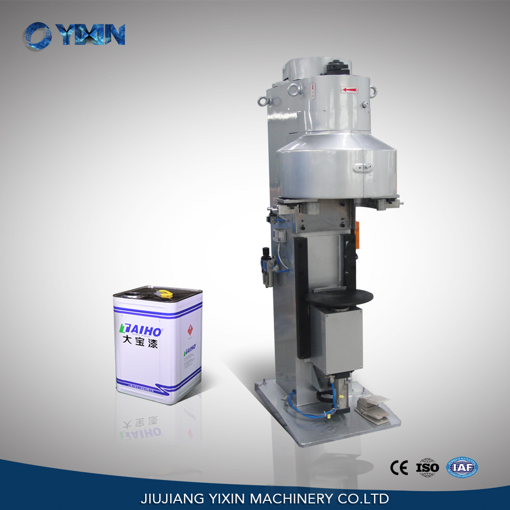九江益鑫科技供应封罐机 马口铁制罐设备 化工桶涂料封口设备
