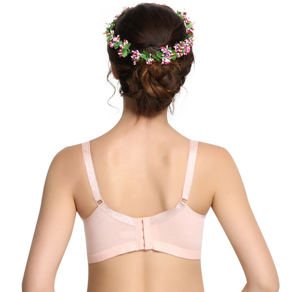 Comfortable fashionable supporting wireless bra for breastfeeding…