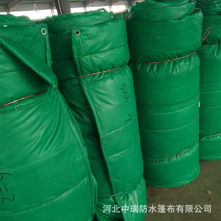 河北厂家供应防寒防冻棉被 桥梁工程防寒被 保暖御寒棉被