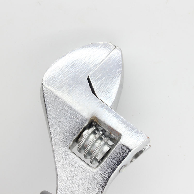 Los fabricantes producen llave ajustable de 6 pulgadas llave de dos colores herramientas de mano herramientas de hardware