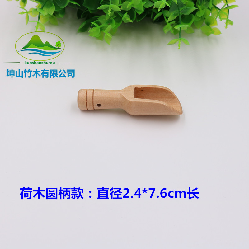 Cuchara de sal pequeña Cuchara de té de leche en polvo Cuchara de sal de madera Cuchara de sal de baño Cuchara de madera pequeña Cuchara de sal de baño de leche en polvo Cuchara de alimentos