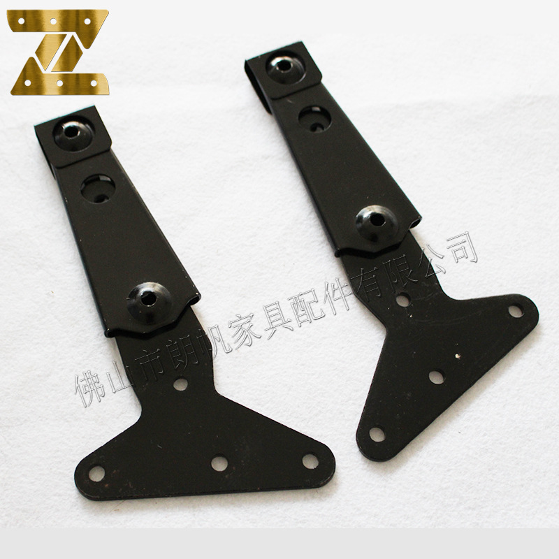 KD插件 五金插扣 家具金属两插扣 功能沙发靠背连接件 组合拆装件