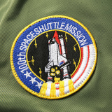 Осенняя куртка для отдыха, с вышивкой, в американском стиле, большой размер