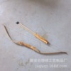 Factory direct selling children's toy bow and arrow, wooden bow and arrow model ancient traditional weapon model without lethality