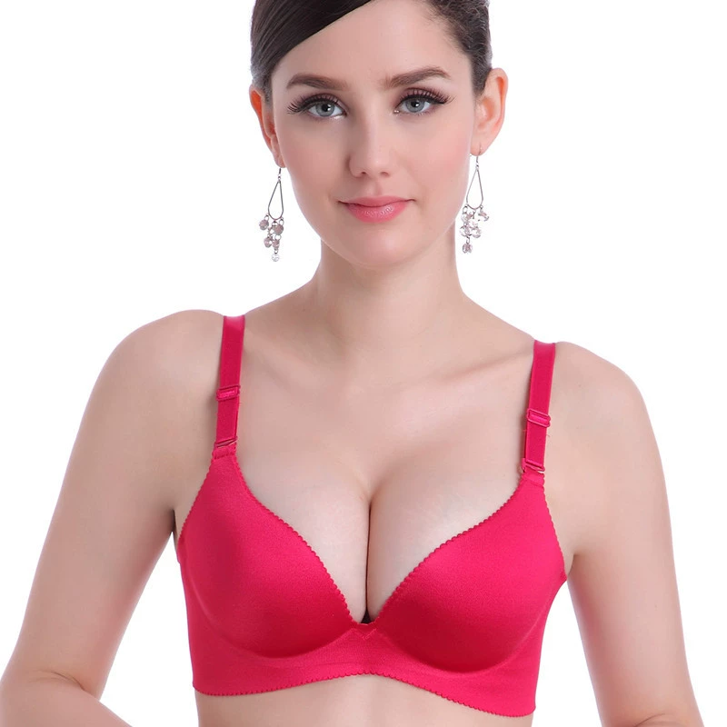 Breathable bra top, supporting sexy wireless bra, underwear, set