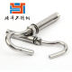 Direct selling expansion hook 201 304 stainless steel expansion screw with hook well cover net Special expansion screw for inspection well