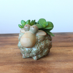 Direct Manufacturer Sale Ceramic Succulent Plant Pot Creative Succulent Planter Planter Wholesale 4364