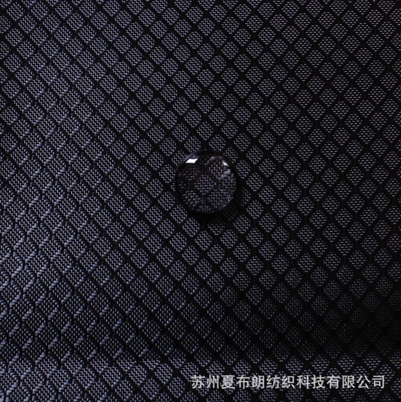 热卖400D涤纶牛津布提花菱形格防水透气童车背包腰凳户外护腿面料