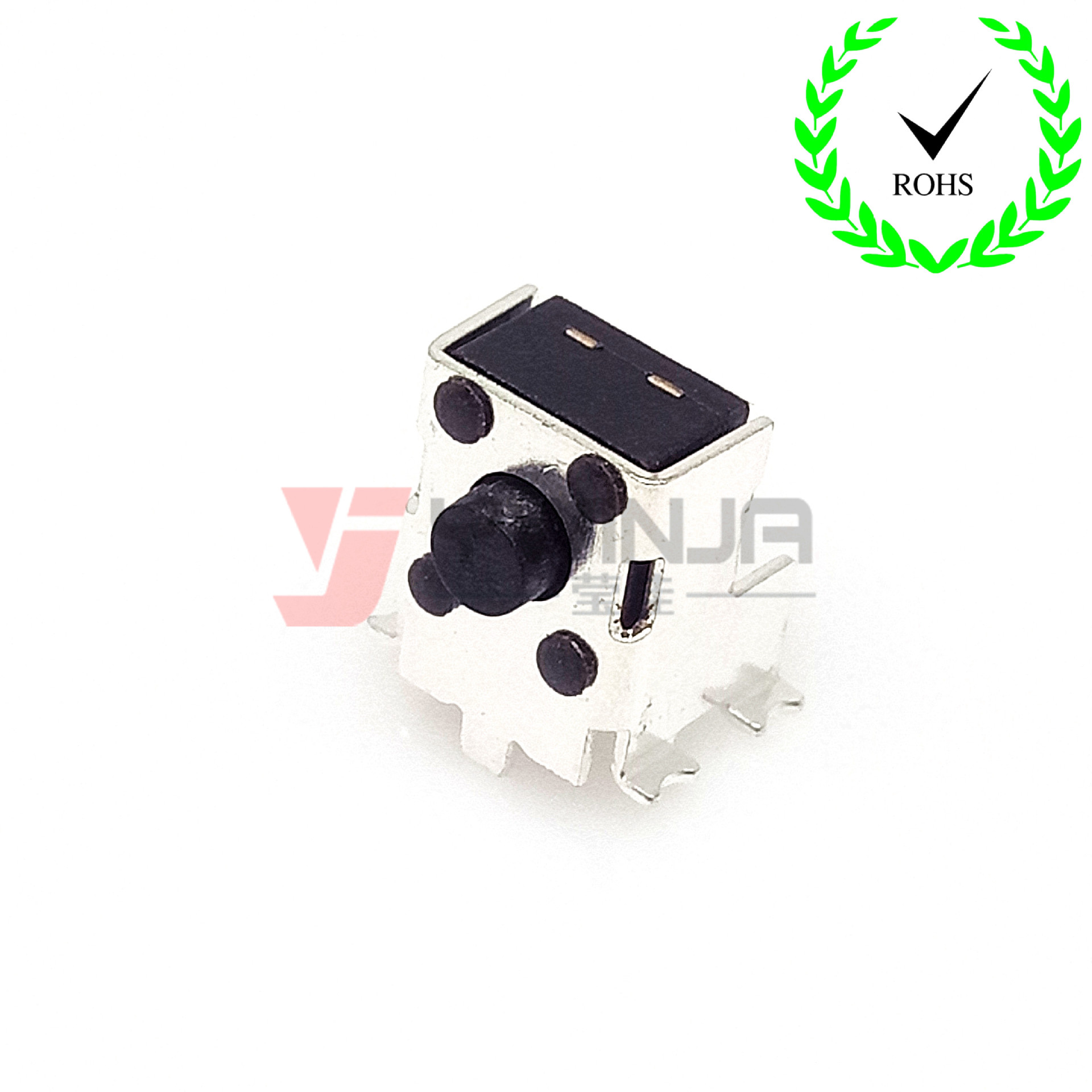 4.9-6.3支架贴片带前固定脚4.5*4.5迷你mini贴片侧按支架轻触开关