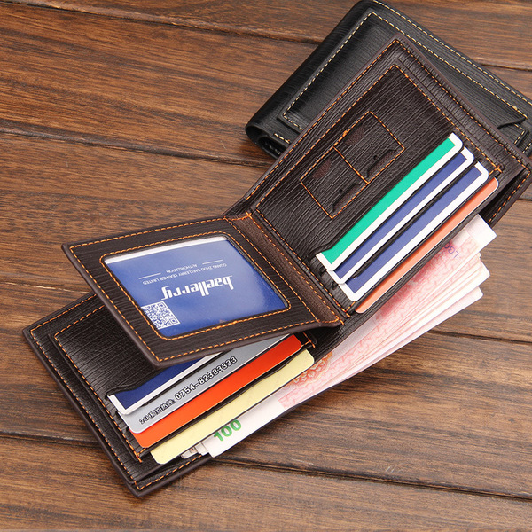 Casual short handheld wallet