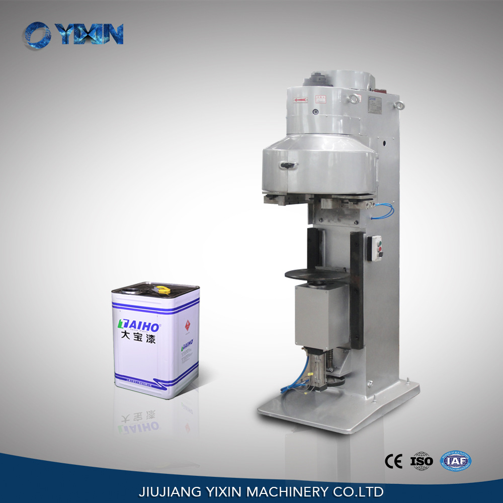 九江益鑫供应封罐机 气动封罐机 封口设备 方罐半自动制罐设备