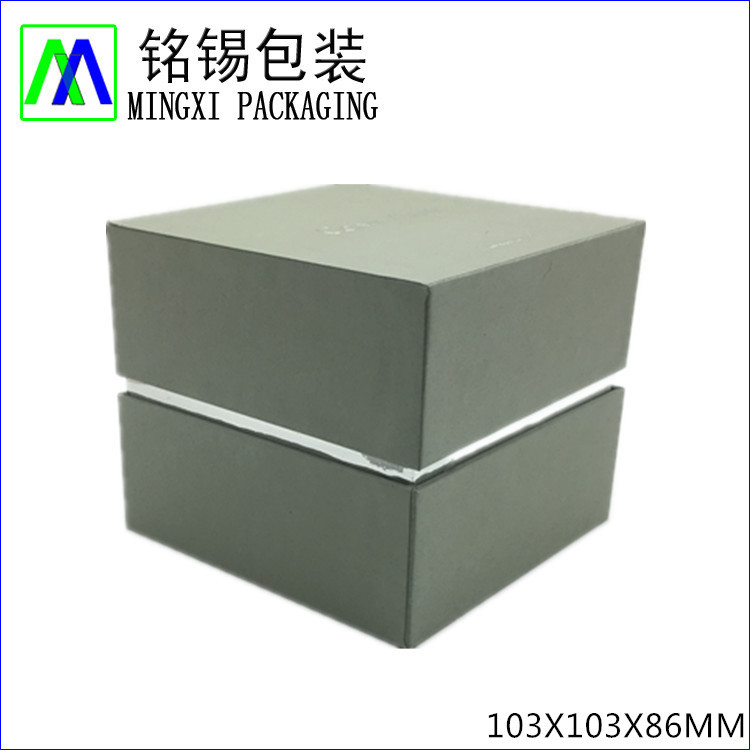 深圳产运动型CK手表同款系列包装盒子 订购个性LOGO 原浆纸包胶胚