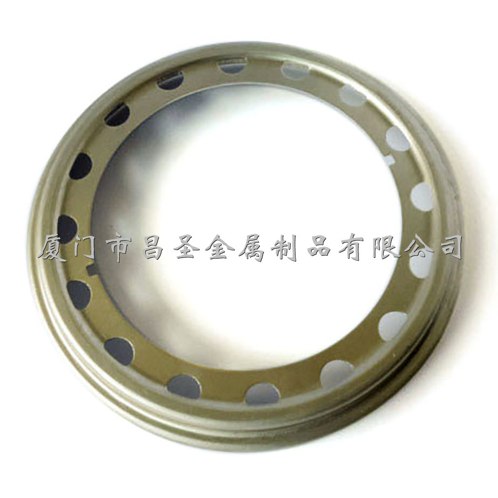 加 工定 制铝合金LED灯配件 AK111外环