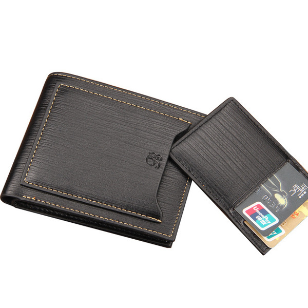 Casual short handheld wallet