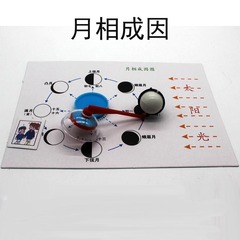 Small technology production, causes of moon phases, early childhood education equipment, intelligent technology, technology set of toys, potential development experimental production