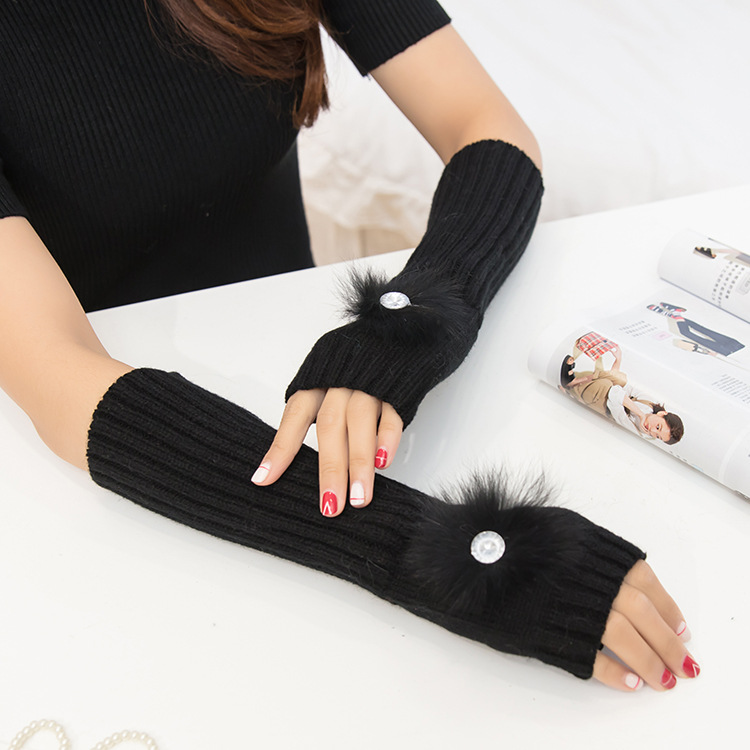 demi-season colored fashionable keep warm universal sleeves