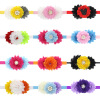 Headband solar-powered, children's hair accessory, European style, wholesale, 12 colors