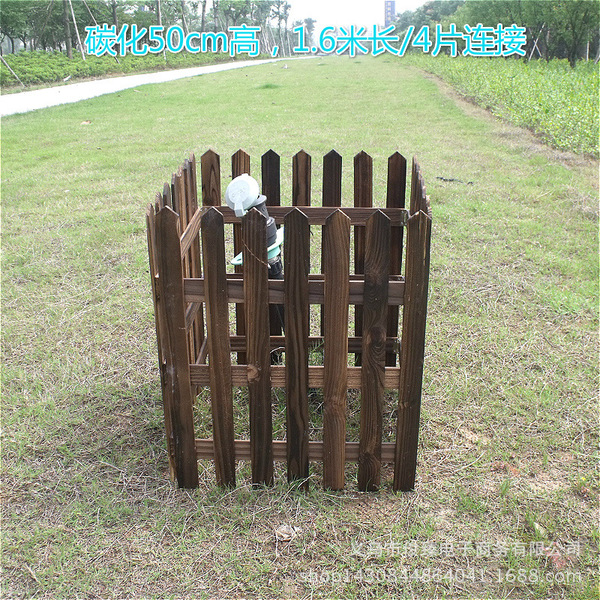 Anticorrosive wood fence Christmas tree fence holiday interior…