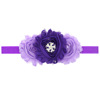 Headband solar-powered, children's hair accessory, European style, wholesale, 12 colors