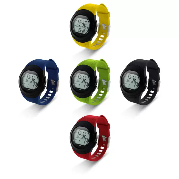 Sports watch silicone hand strap step counting calorie stopwatch sports Sports time distance competition step counting watch
