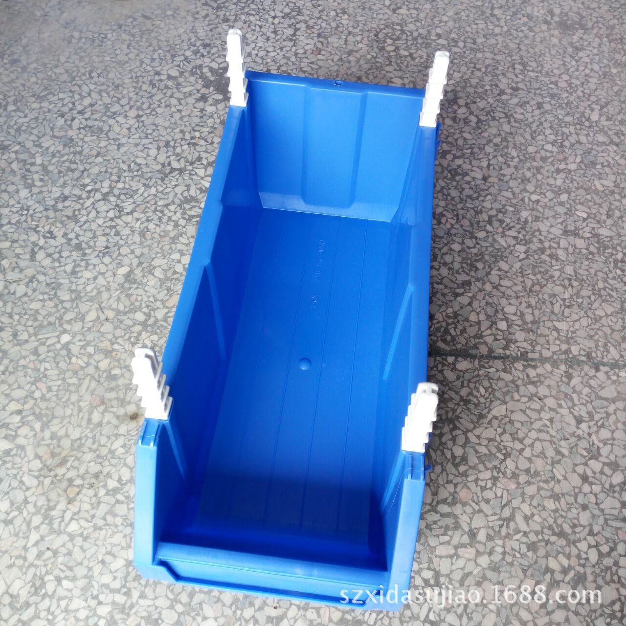 厂家批发 PE加厚 组合式元件盒 大号零件箱  斜口物料盒