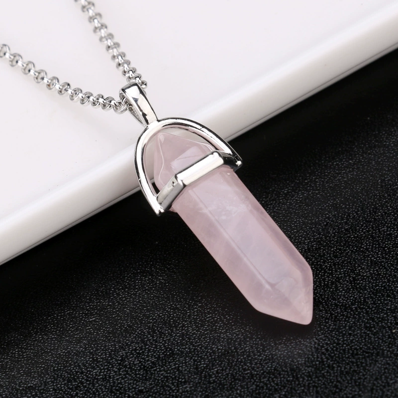 Fashionable organic hexagonal bullet, pendant, necklace, hair accessory, Aliexpress, wish, European style