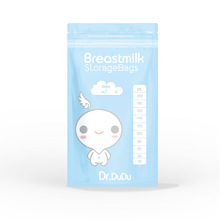 产前产后用品 集奶器 感温变色异型母乳 奶水保鲜袋200ml
