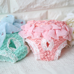 TJ 棒棒糖雪紡母狗生理褲 寵物安全褲 狗狗發情褲 防騷擾月經褲